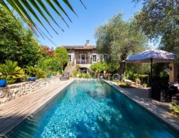 Vignette - Prestigious - Charming Stone Mas  with pool, nearby Valbonne, Peaceful Green S