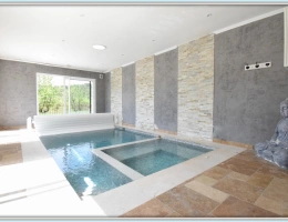 Vignette - Rural - Peyroules property: Villa with indoor pool and outbuildings, high profitability.