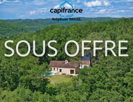 Vignette - Rurale - Dpt Lot et Garonne (47), à vendre FUMEL propriété en pierre P7 sur un terrain de 4ha de terrain