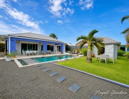 Vignette - Prestige - A VENDRE – SAINT-FRANÇOIS – VILLA AVEC PISCINE, GÎTE INDÉPENDANT ET AUTONOMIE ÉLECTRIQUE