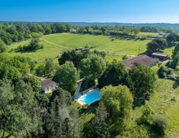 Vignette - Équestre - Dpt Dordogne (24), à vendre BERGERAC propriété P7 - terrain de 87000 m2