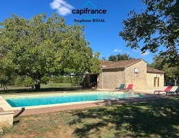 Vignette - Rural - Property for sale, 5 rooms, MAUROUX (46), 100 m2 on 1.5 hectares of land
