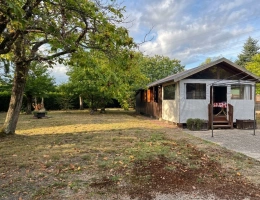 Vignette - Rural - Terrain de loisir arboré de 1360m2 avec cabanon aménagé de 24m2 — Marigné-Laillé