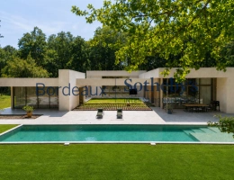Vignette - Prestige - BORDEAUX 20 MN - SUBLIME VILLA D'ARCHITECTE - RÉNOVATION D'EXCEPTION À ACHEVER - 1,5 HA