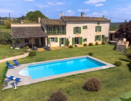 Vignette - Rurale - Maison de campagne avec vue exceptionnelle, 146 m² habitables, possibilité studio independante,  seulement 4 km de Cordes-sur-Ciel