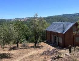 Vignette - Rural - Recent Wooden Chalet (2023) - Total Tranquility Above Brousse-le-Château