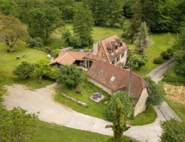 Vignette - Touristique - Moulin à eau de charme du XVIe siècle en Corrèze, cadre exceptionnel et potentiel rare
