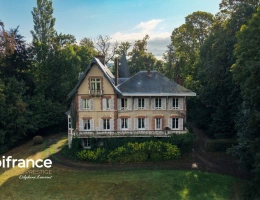 Vignette - Prestigious - Property for sale in CRESSEVEUILLE (14) comprising a castle, a manor house, a wine press