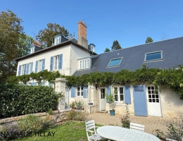 Vignette - Prestige - Saint-Jean-le-Blanc, proche Orleans, à vendre, maison de Maitre du XIXème de 423 m² habitables, avec piscine, parc arboré de 4 655 m²