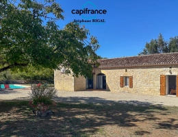 Vignette - Rural - Property for sale, 5 rooms, MAUROUX (46), 100 m2 on 1.5 hectares of land