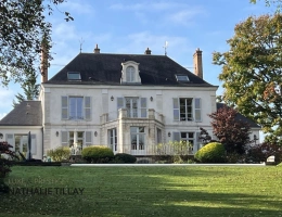 Vignette - Prestige - Propriété, OLIVET avendre, bord du Loiret, parc, piscine a debordement, garage a bateau