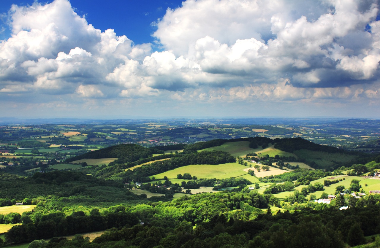 Valley landscape