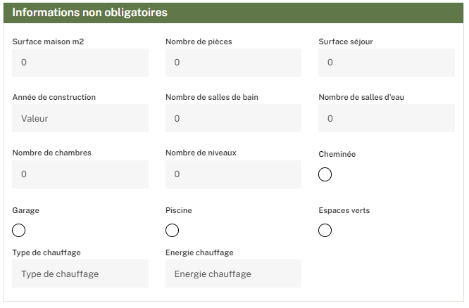 ma-propriete.fr - créer une annonce - informations complémentaires