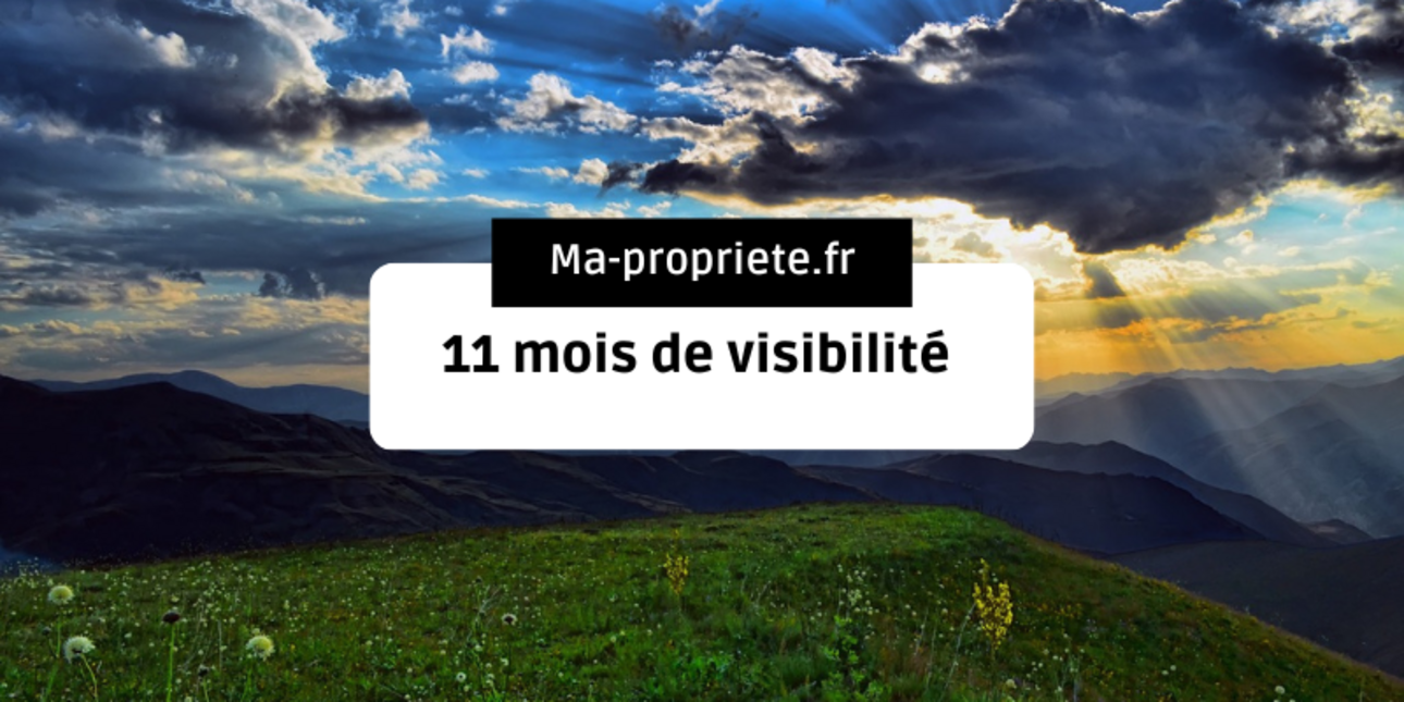 Ma-propriete.fr: 11 months of growing visibility on the Internet