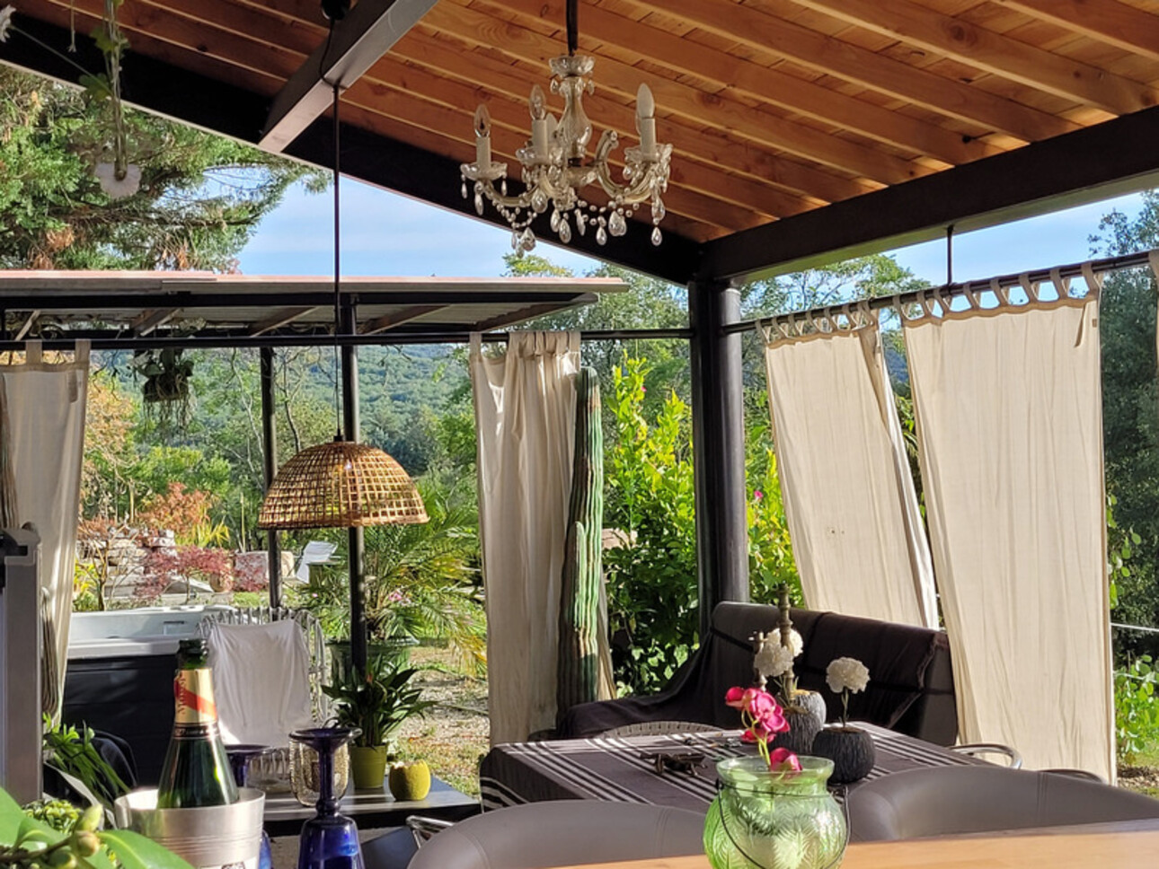 Photos 4 - Prestigious - Propriete à vendre 7 pièces LAROQUE (34)