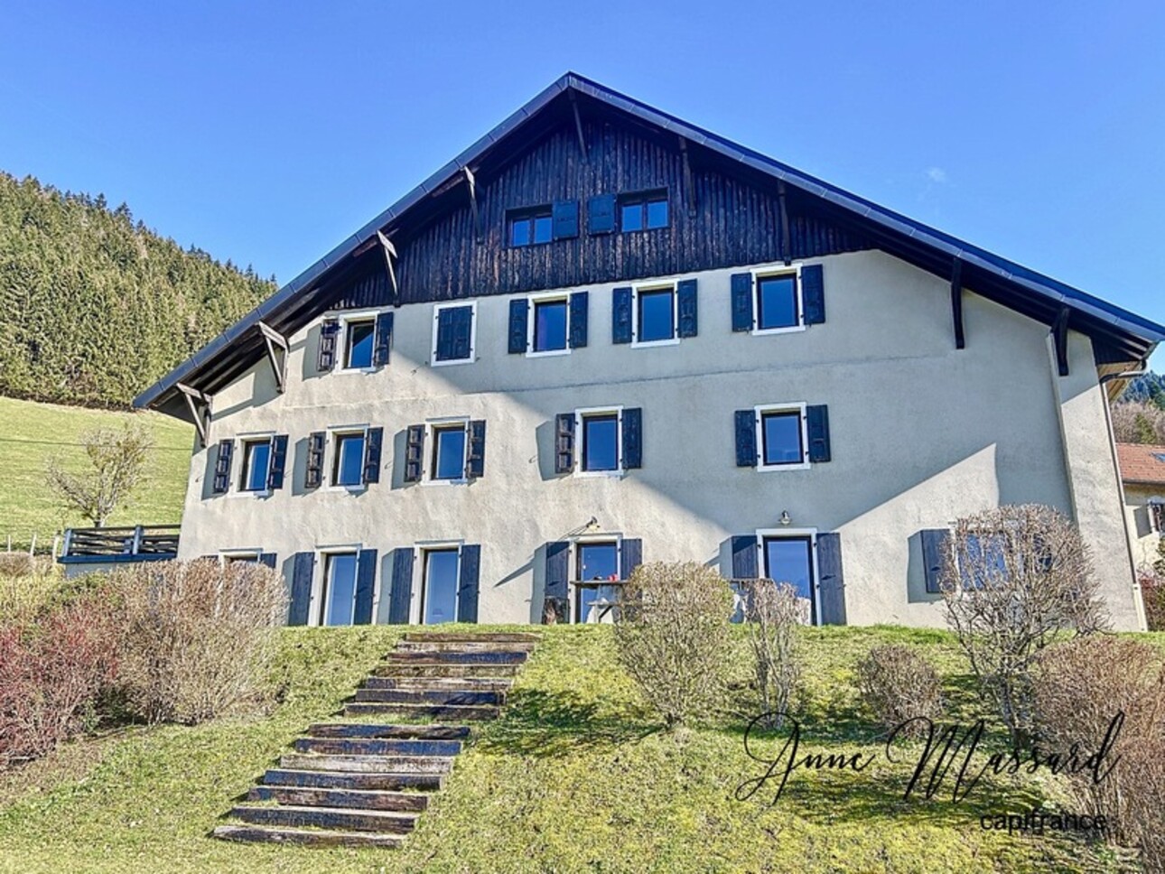 Photos 1 - Touristique - Dpt Haute Savoie (74), Maison-Gîte sur les hauteurs de Thonon avec vue exceptionnelle sur le Lac Léman et Jura