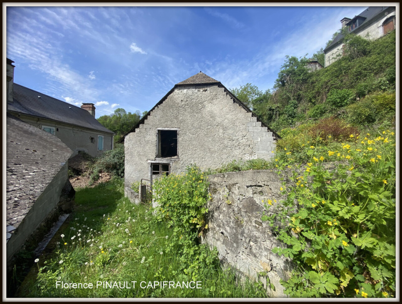 Photos 15 - Touristique - Dpt Hautes Pyrénées (65), à vendre LES ANGLES maison P1 de 50 m² - Terrain de 609,00 m² - Plain pied