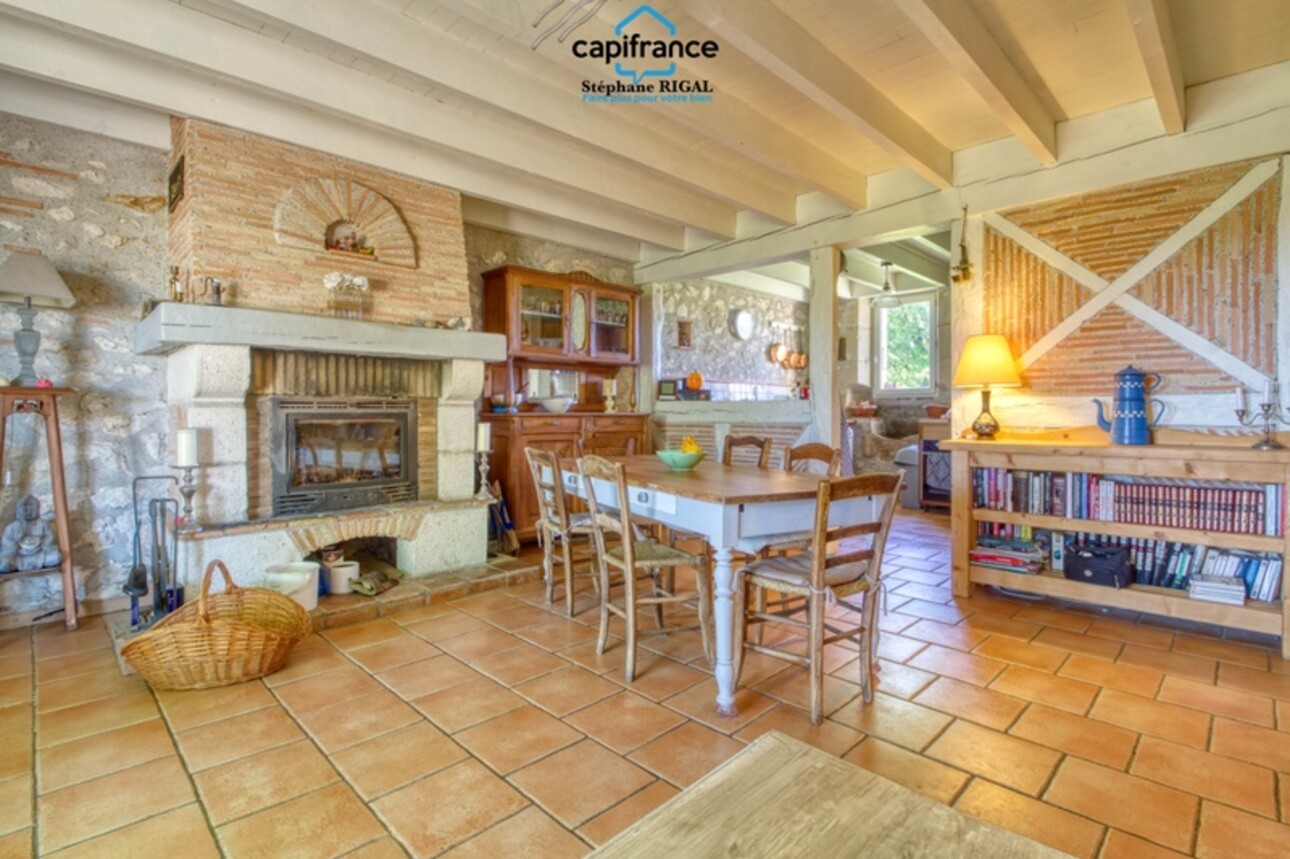 Photos 4 - Prestige - Propriete à vendre 5 pièces DAUSSE (47) Maison de 120m2 habitables avec dépendances et 2,1ha de terrain