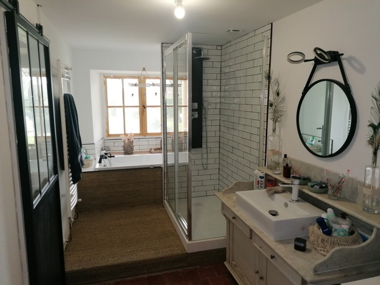 Photos 7 - Prestige - MIELAN 6 minutes: PROPRIETE de CHARME XVIIIs avec VUE, 5 chambres, garage, 1hectare, piscine, rénovation de qualité pour famille ou /et chambres d hôtes