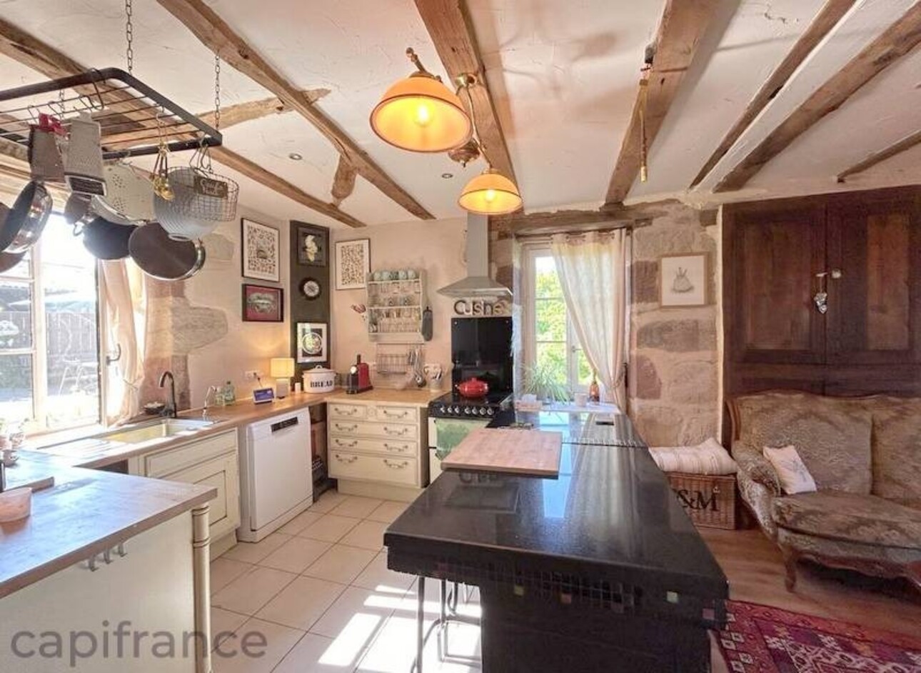 Photos 9 - Prestige - Proopriété - Maison de famille avec petite maison d'amis, grand terrain piscinable secteur Turenne Meyssac