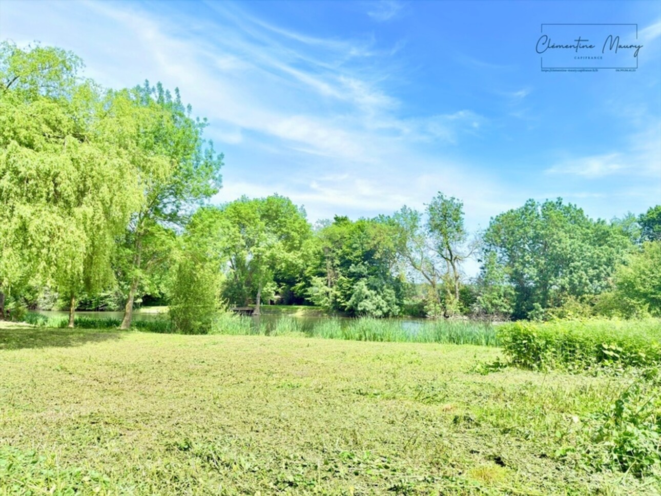Photos 5 - Foncière - Terrain de loisirs à vendre 1244 m² en bord de Loir – Lunay (41)