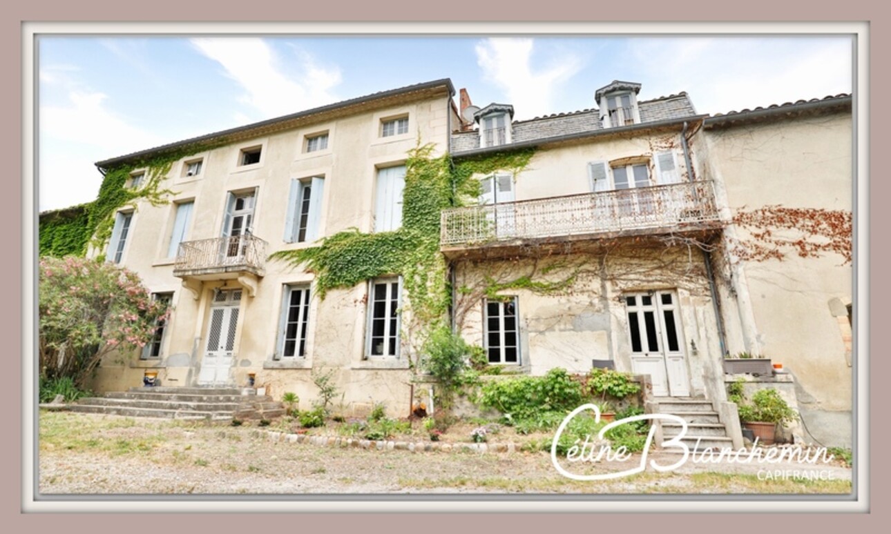 Photos 47 - Tourist - Property for sale 32 rooms near CARCASSONNE (11) 2 dwellings 522m2 + park 2.82 hectares + outbuildin