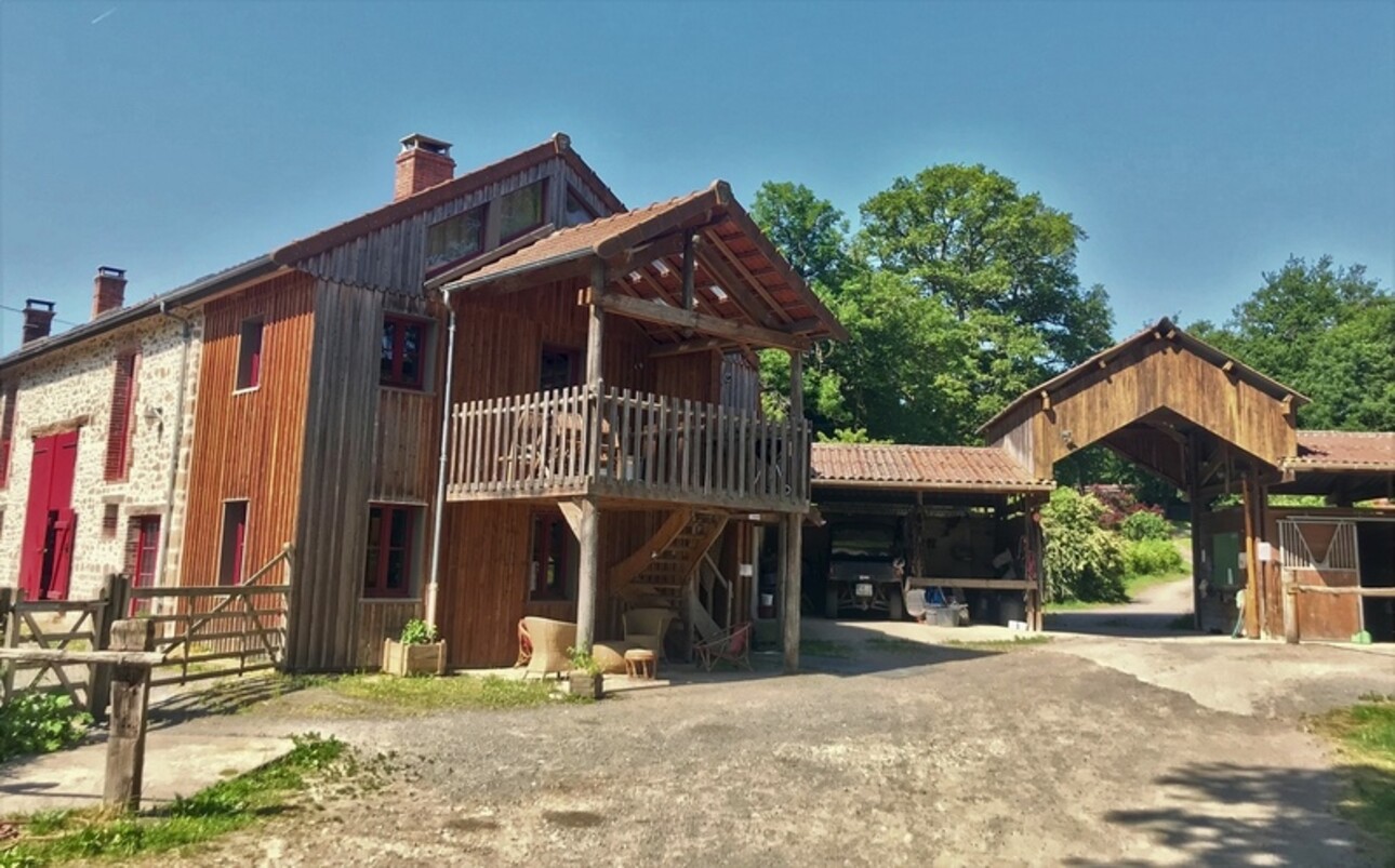 Photos 2 - Equestrian - Dpt Creuse (23), for sale in Bussière Dunoise a house, a gîte, an apartment, 3 bungalows, mini-camps