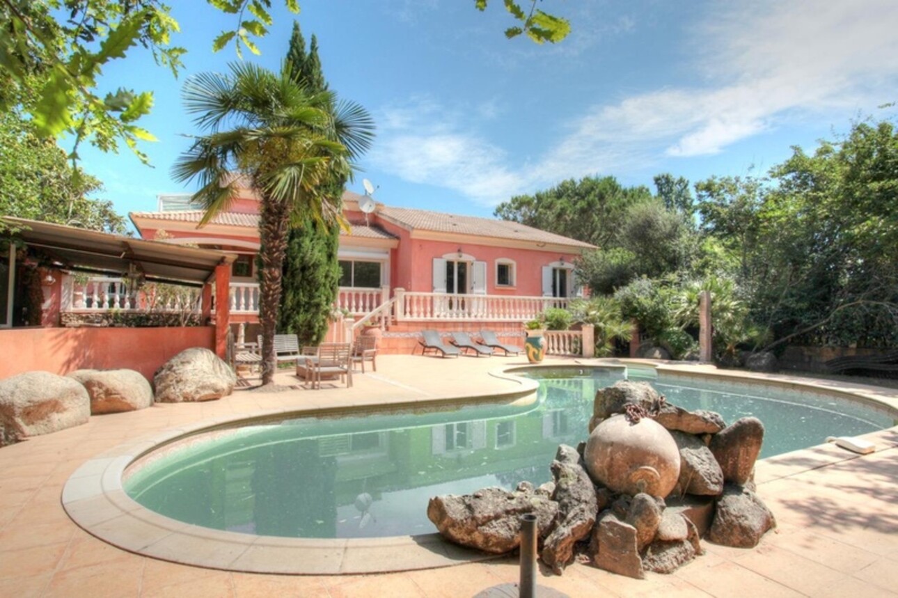 Photos 2 - Prestigious - Dpt Corsica (20), for sale PRUNELLI DI FIUMORBO PROPERTY OF 550m² on 3000m² of land with swimming po