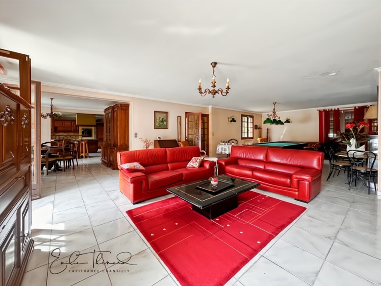 Photos 9 - Prestigious - Propriete à vendre 5 pièces proche de SENLIS (60) - 3 chambres possibilité 4 - Jardin 2100m2 avec Piscine - A1 à 10 min / CDG 20 min / Ecoles privées et publiques / Commodités