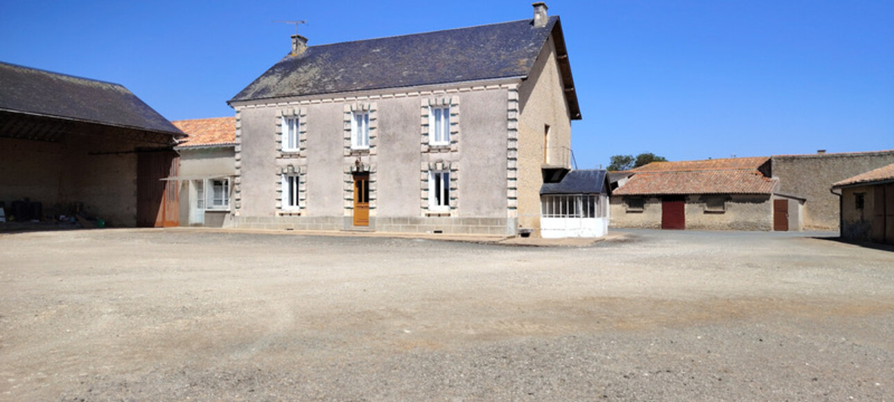 Photos 1 - Touristique - Ferme à vendre 7 pièces  Villeneuve ASSAIS LES JUMEAUX (79)