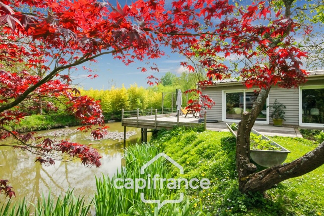 Photos 3 - Foncière - Proche SAINT-QUENTIN (02) : terrain de loisir 3200 m² au bord de l’Oise avec Chalet et potentiel locatif