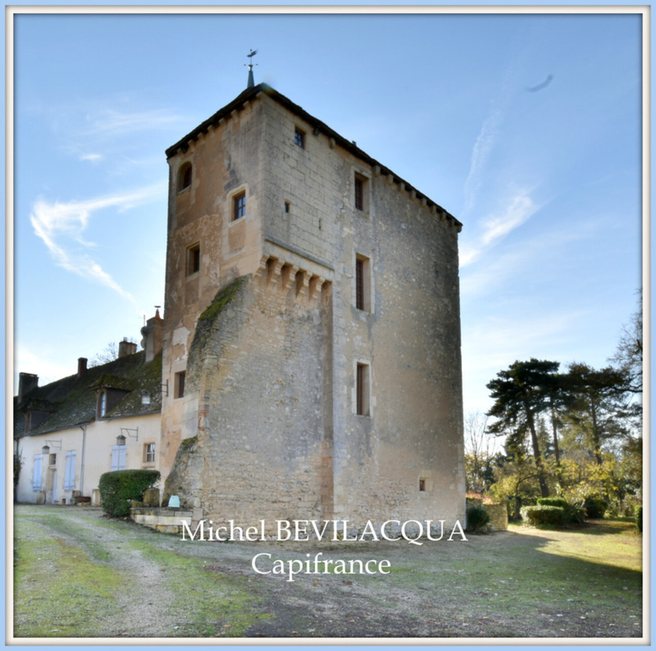 Photos 5 - Prestige - Propriete à vendre le Château d'OUROUER à OUROUER LES BOURDELINS (18) avec dépendances sur plus d'un hectare