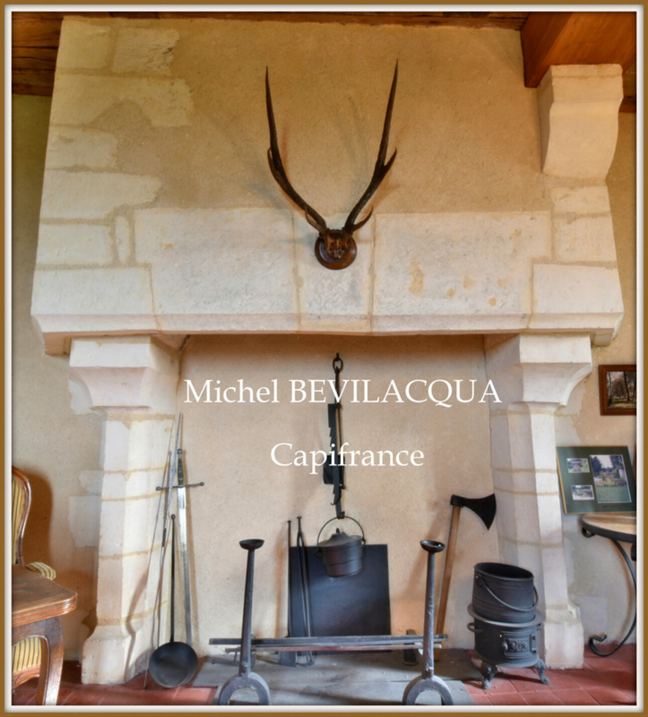 Photos 7 - Prestige - Propriete à vendre le Château d'OUROUER à OUROUER LES BOURDELINS (18) avec dépendances sur plus d'un hectare