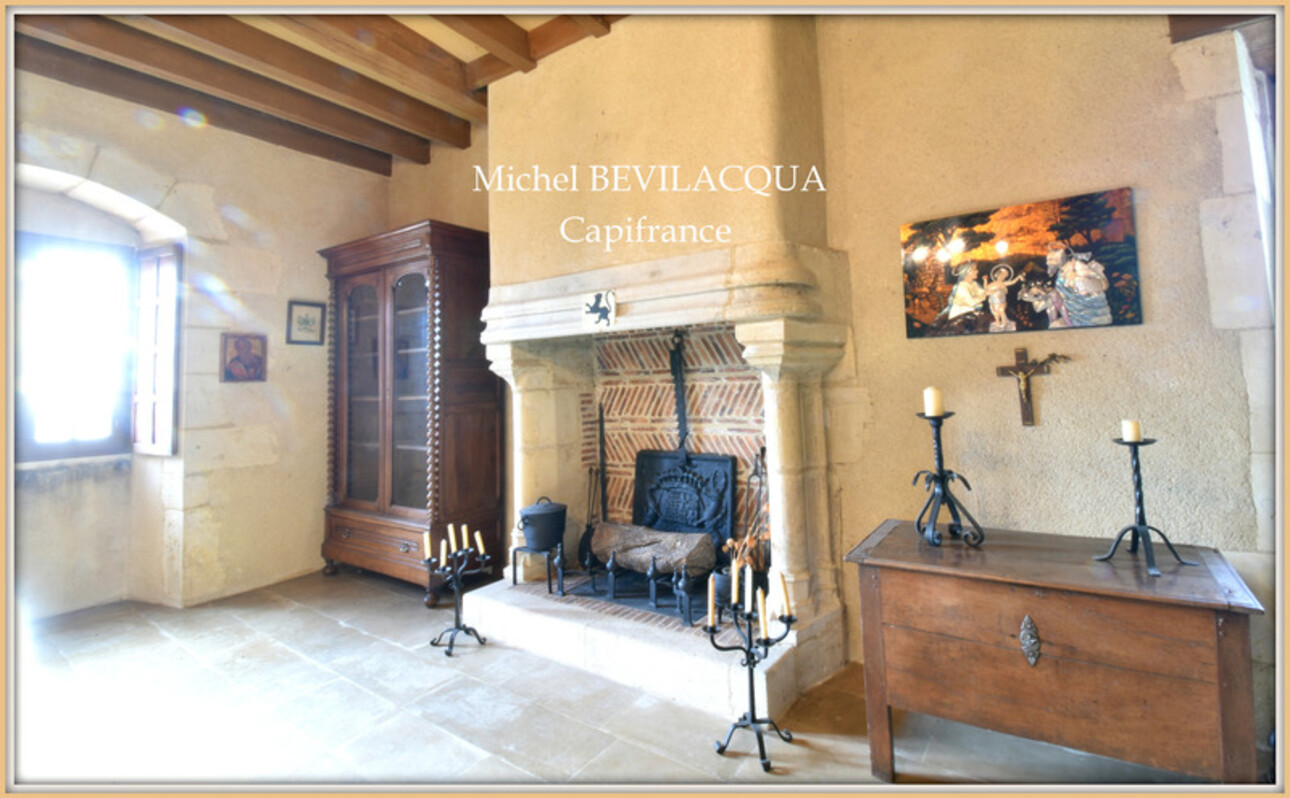 Photos 8 - Prestige - Propriete à vendre le Château d'OUROUER à OUROUER LES BOURDELINS (18) avec dépendances sur plus d'un hectare