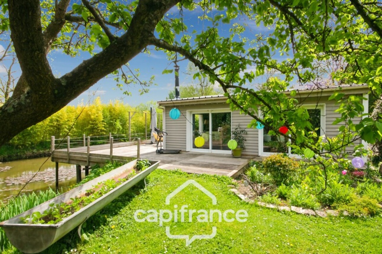 Photos 16 - Foncière - Proche SAINT-QUENTIN (02) : terrain de loisir 3200 m² au bord de l’Oise avec Chalet et potentiel locatif