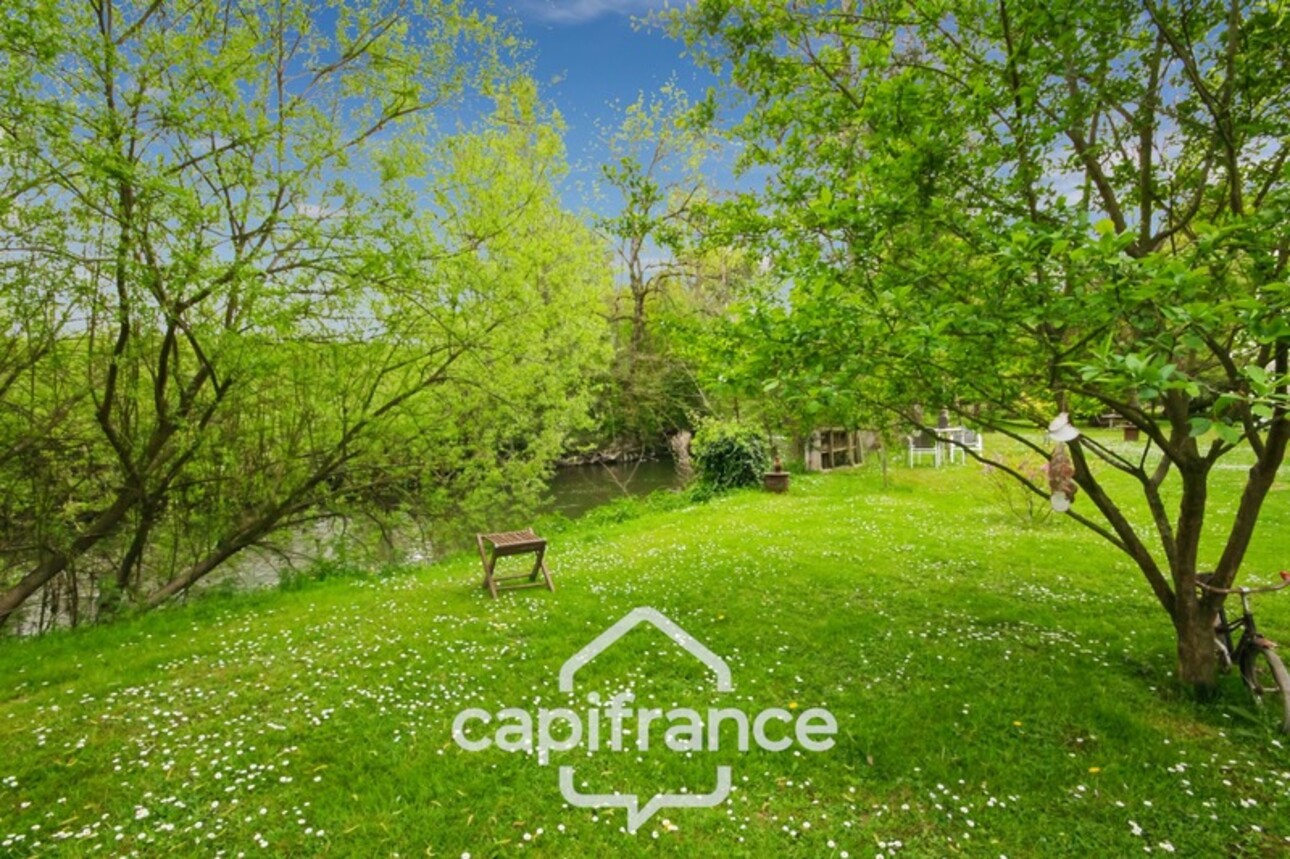 Photos 20 - Foncière - Proche SAINT-QUENTIN (02) : terrain de loisir 3200 m² au bord de l’Oise avec Chalet et potentiel locatif