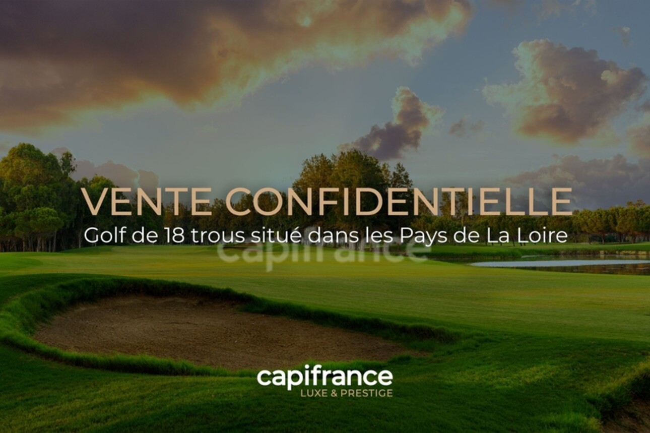 Photos 1 - Foncière - Rare sur le marché – Domaine golfique d’exception à valoriser