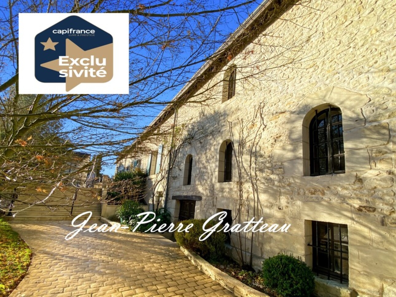 Photos 1 - Prestige - Dpt Vienne (86), à vendre à Thuré,  Maison de Maître 16 pièces 670m2-35720 m2