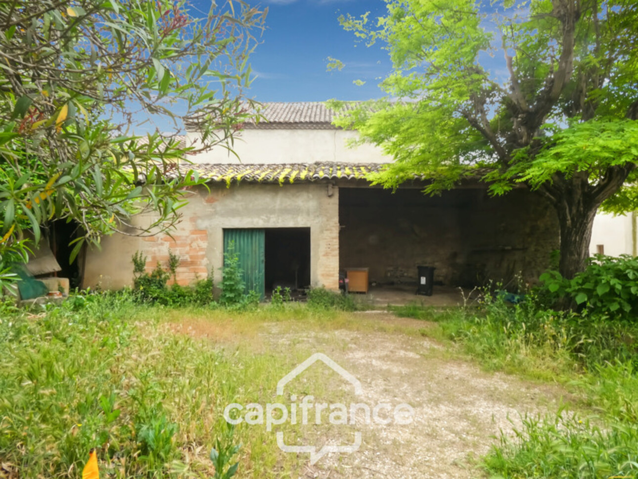 Photos 3 - Touristique - Grange à vendre 2 pièces SAINT GENIES DE COMOLAS (30)- terrain 370m²