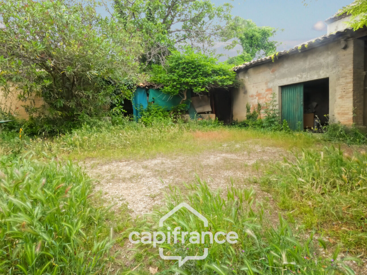 Photos 1 - Touristique - Grange à vendre 1 pièces SAINT GENIES DE COMOLAS (30)- terrain 248m²