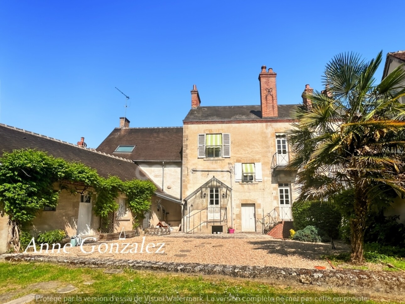 Photos 2 - Prestige - VITRY AUX LOGES, à vendre superbe Propriété du XIXème de plus de 300 m2, maison d'amis indépendante