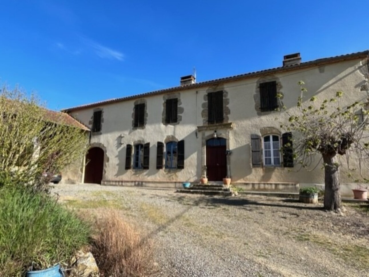 Photos 1 - Touristique - Dpt Gers (32), à vendre PLAISANCE et RISCLE proche, authentique PROPRIETE RURALE, ancienne ferme,  sur 3ha bio  AVEC geothermie, ancien chais