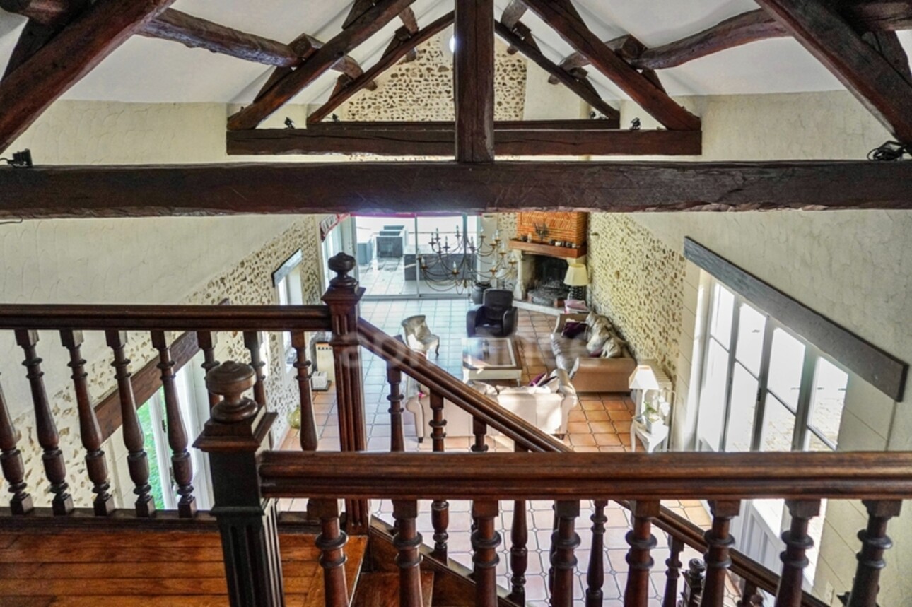 Photos 12 - Prestige - Dpt Yvelines (78), à vendre proche de LA VILLENEUVE EN CHEVRIE propriete P10 de 366 m² - Terrain de 5 710,00 m²