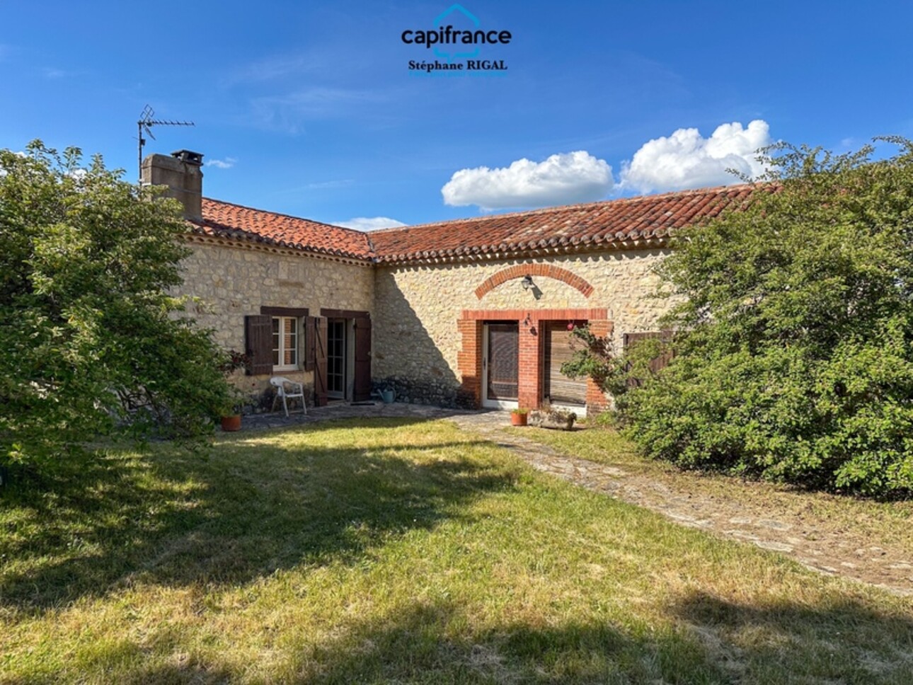 Photos 2 - Équestre - Propriete à vendre 5 pièces MONTAYRAL (47) Maison de 105m2 habitables avec dépendance et 2,8ha de terrain