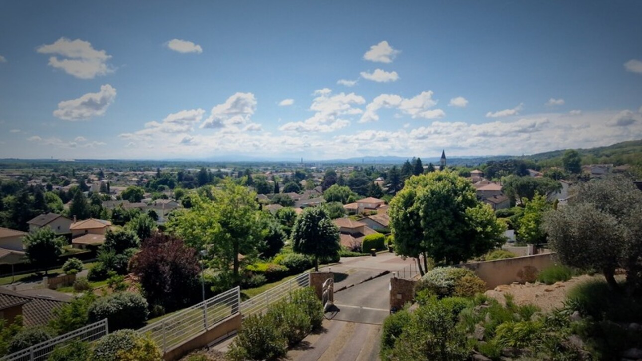 Photos 3 - Prestige - Propriété 10 pièces BEYNOST avec vue splendide dégagée sur environ 1900m² de terrain à vendre  (01)