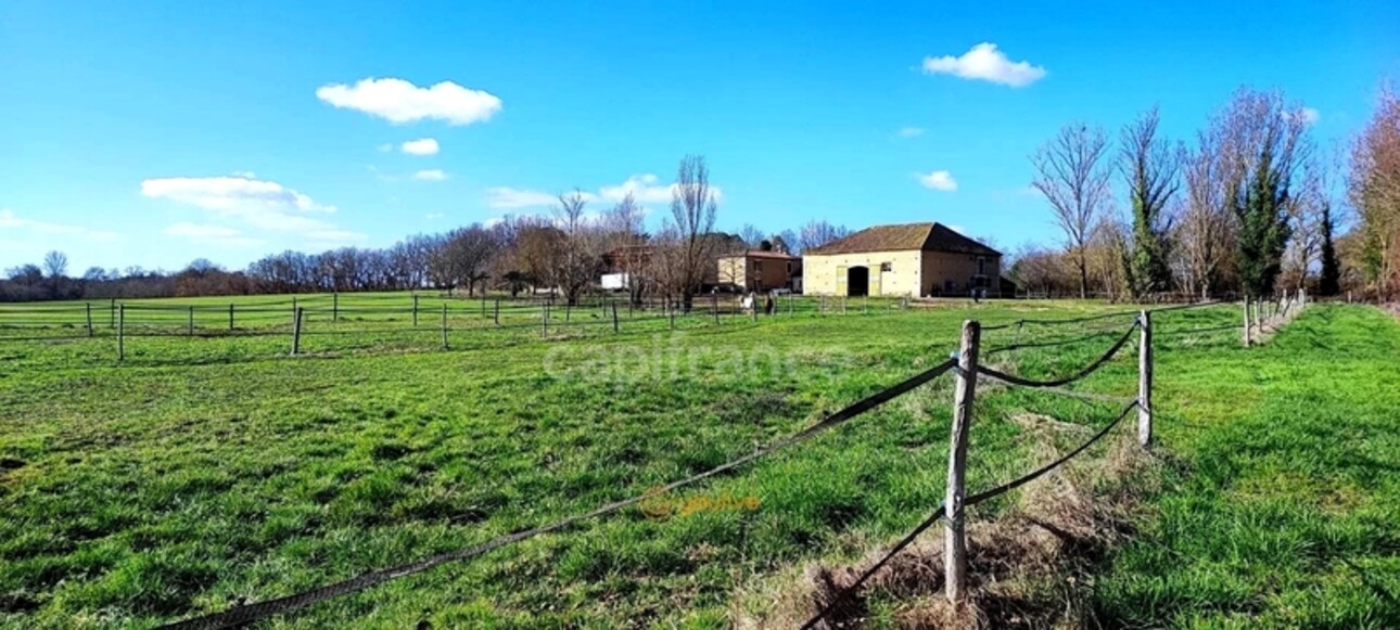 Photos 1 - Prestige - Propriété agricole avec maison de 205 m2, grange de 415 m2 et ancien séchoir à tabac de 270 m2 à vendre à FLEURANCE (32), sur terrain de 15 800 m2