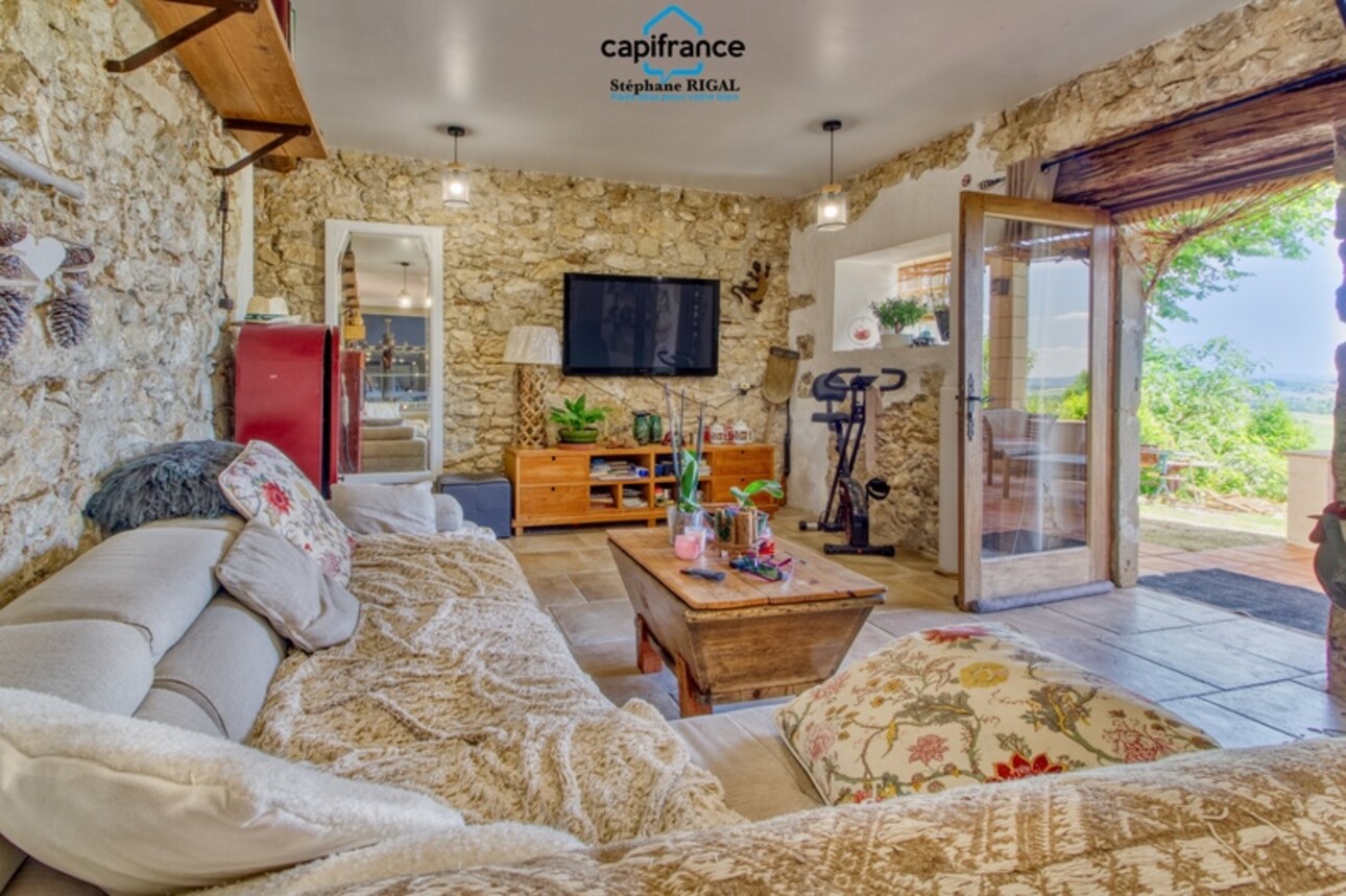Photos 8 - Prestige - Propriete à vendre 8 pièces MONFLANQUIN (47) Maison de 190m2 sur terrain et jardin de 915m2 avec vues