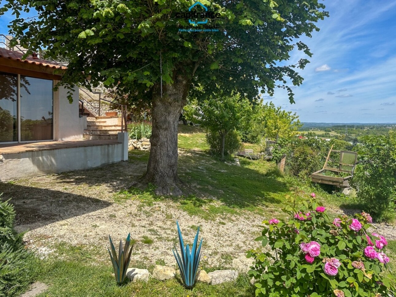 Photos 25 - Prestige - Propriete à vendre 8 pièces MONFLANQUIN (47) Maison de 190m2 sur terrain et jardin de 915m2 avec vues
