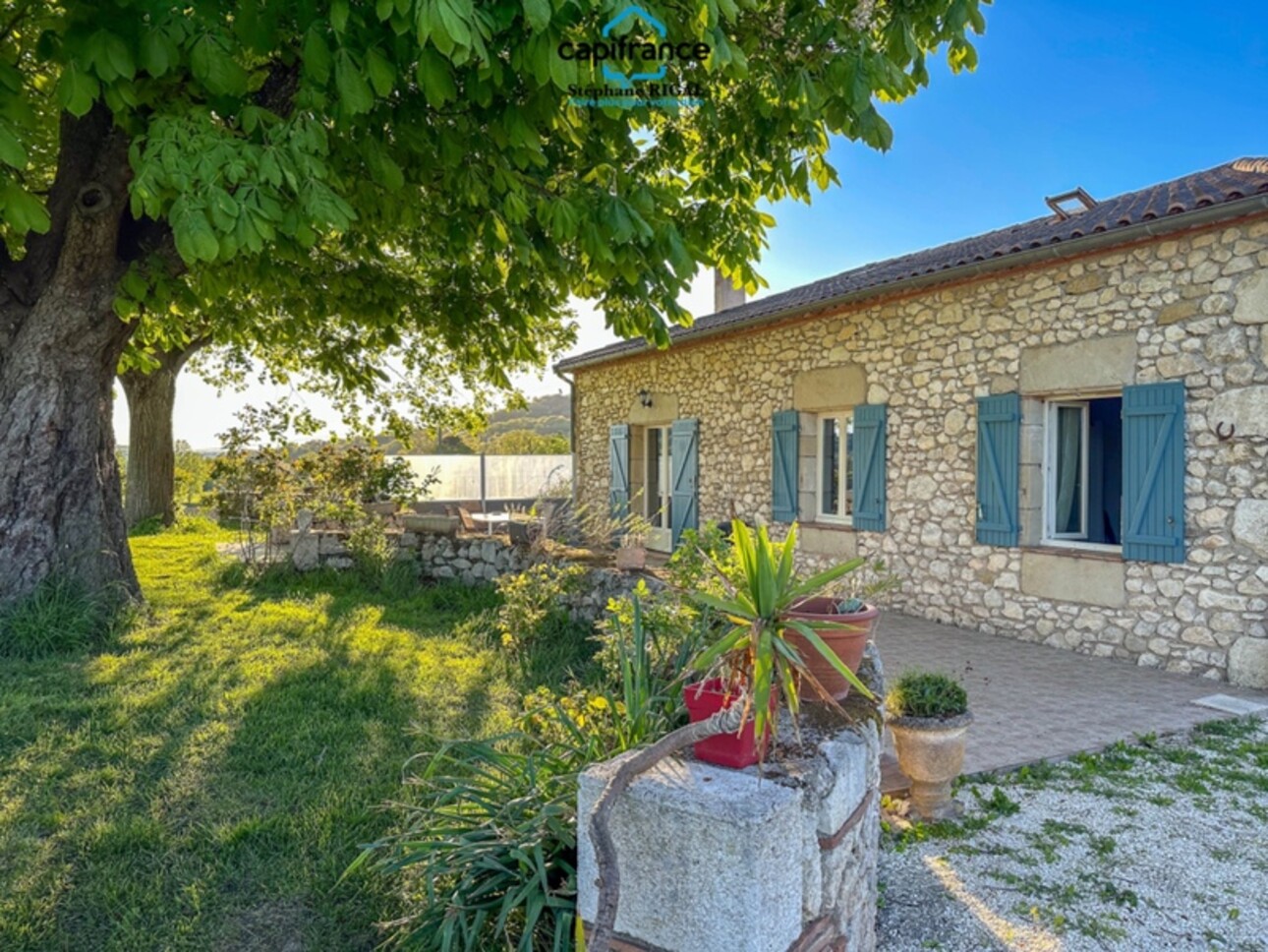Photos 7 - Prestige - Propriete à vendre 5 pièces DAUSSE (47) Maison de 120m2 habitables avec dépendances et 2,1ha de terrain