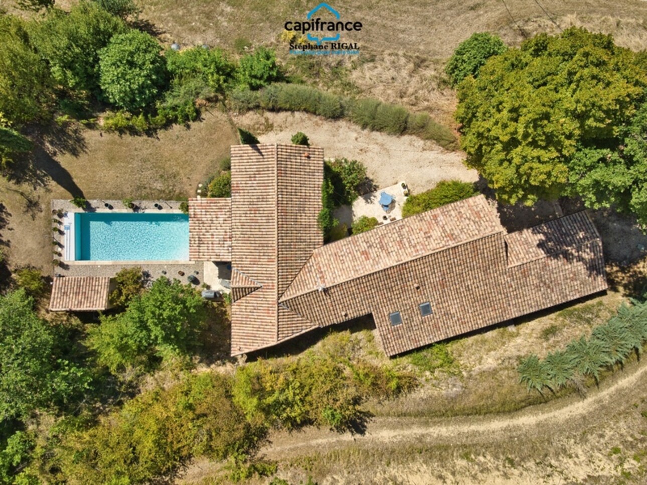 Photos 1 - Prestige - Dpt Lot et Garonne (47), à vendre MONFLANQUIN propriété P6 de 200 m² - Terrain de 1,50 Ha - Piscine